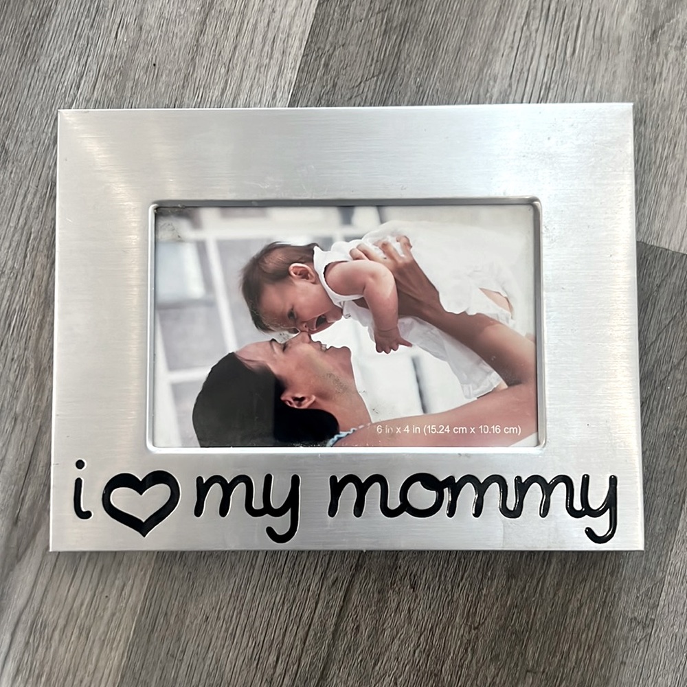 Stepping Stones “I love my mommy” picture frame, NWOT